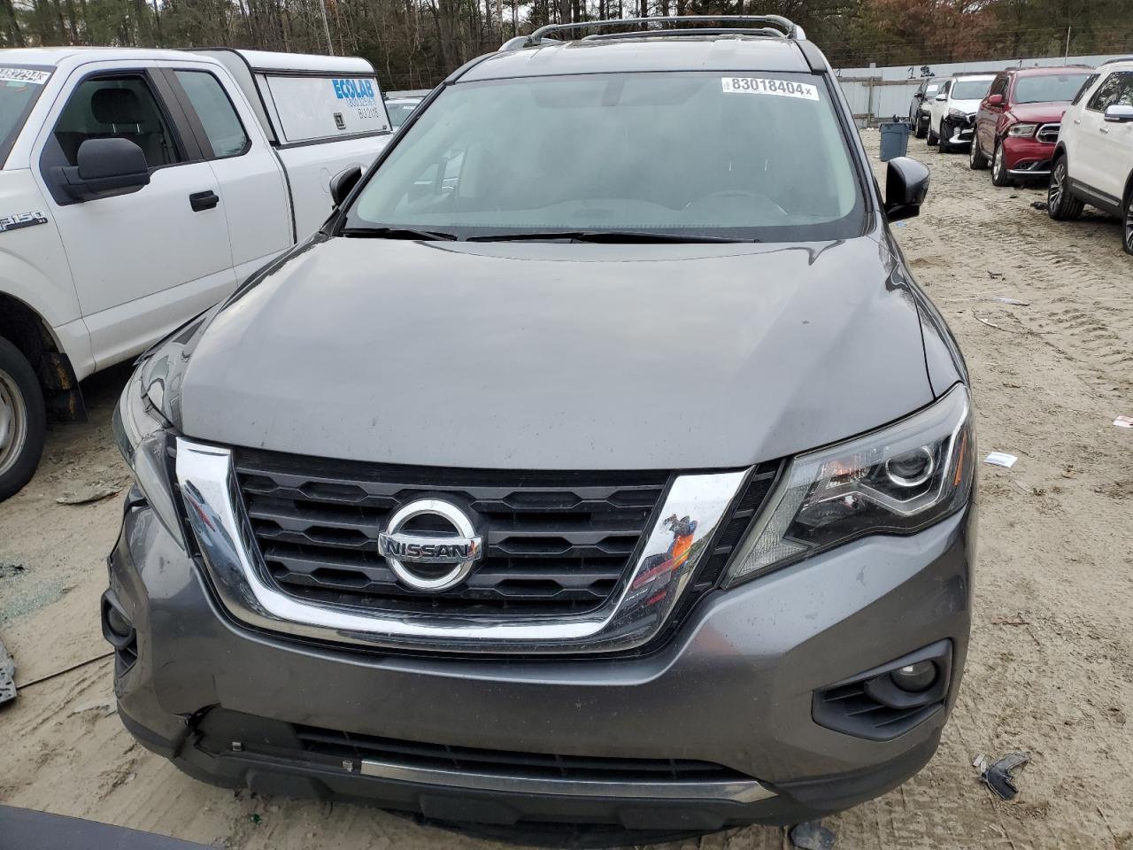2019 Nissan Pathfinder VIN 5N1DR2MM0KC609344 Copart auction photo, front end / side damage thumbnail 5