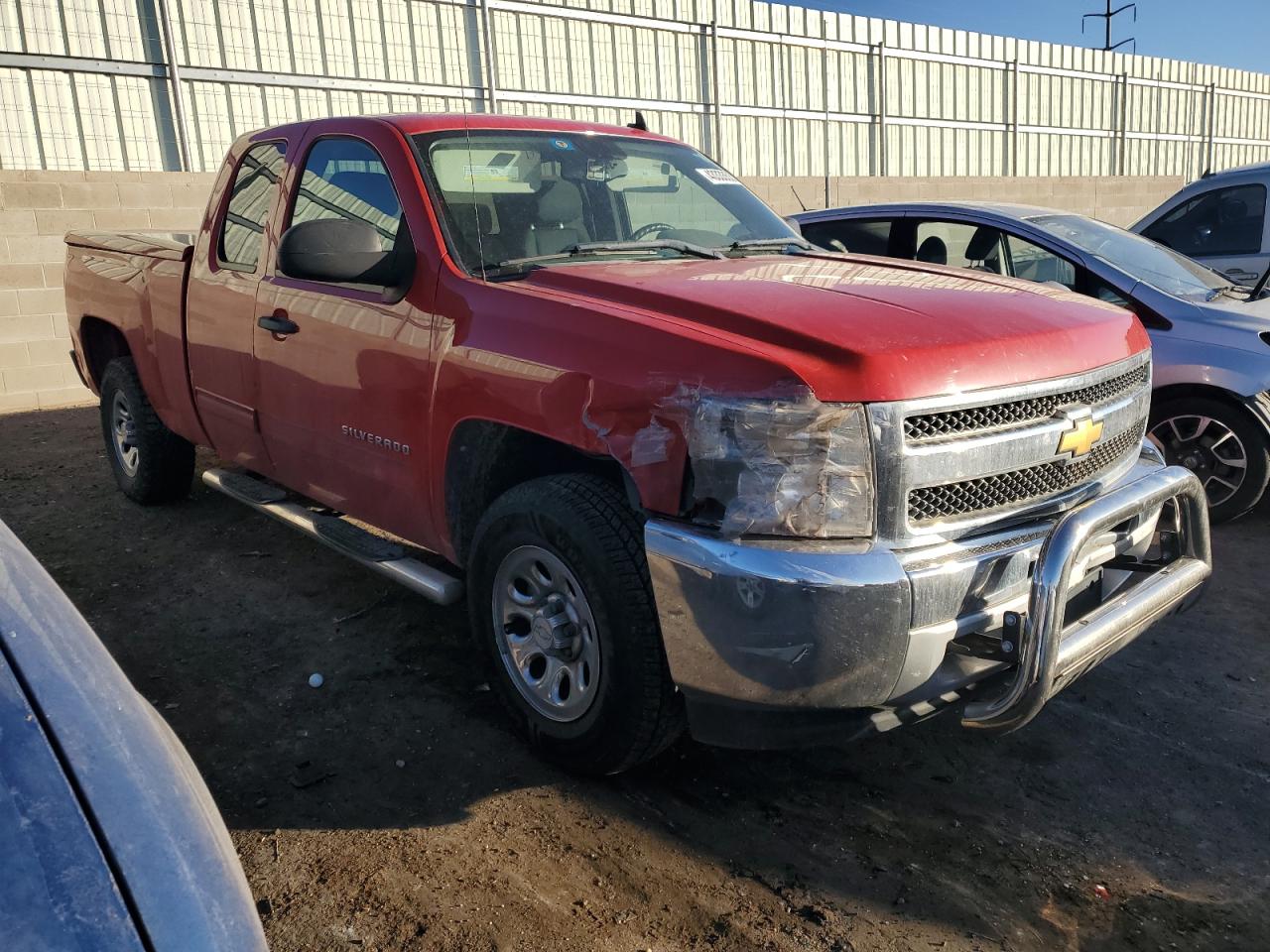 2012 Chevrolet Silverado VIN 1GCRCREA1CZ243322 Copart auction photo, front end damage thumbnail 4