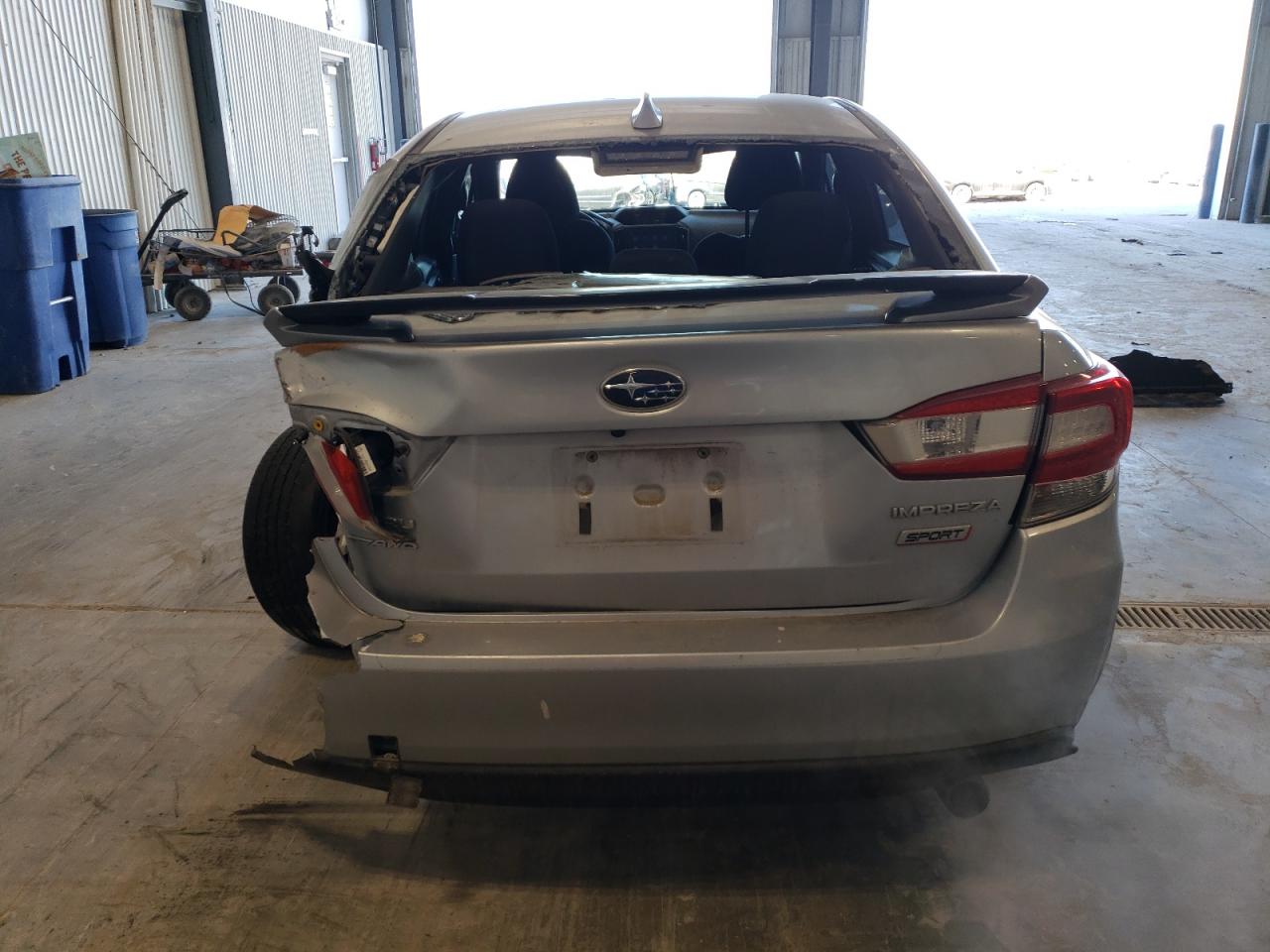 2019 Subaru Impreza VIN 4S3GKAJ67K3602316 Copart auction photo, side / rear end damage thumbnail 6