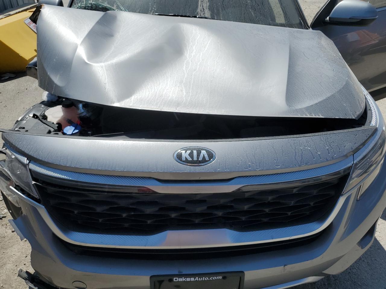 2021 KIA Seltos VIN KNDEUCA20M7148044 Copart auction photo, front end damage thumbnail 14