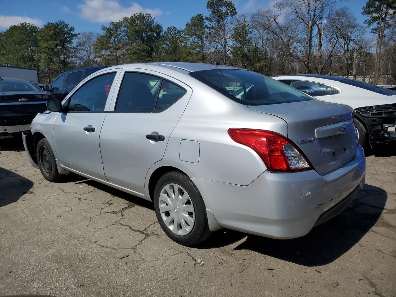 2019 Nissan Versa VIN 3N1CN7AP2KL812895 Copart auction photo, front end damage thumbnail 2