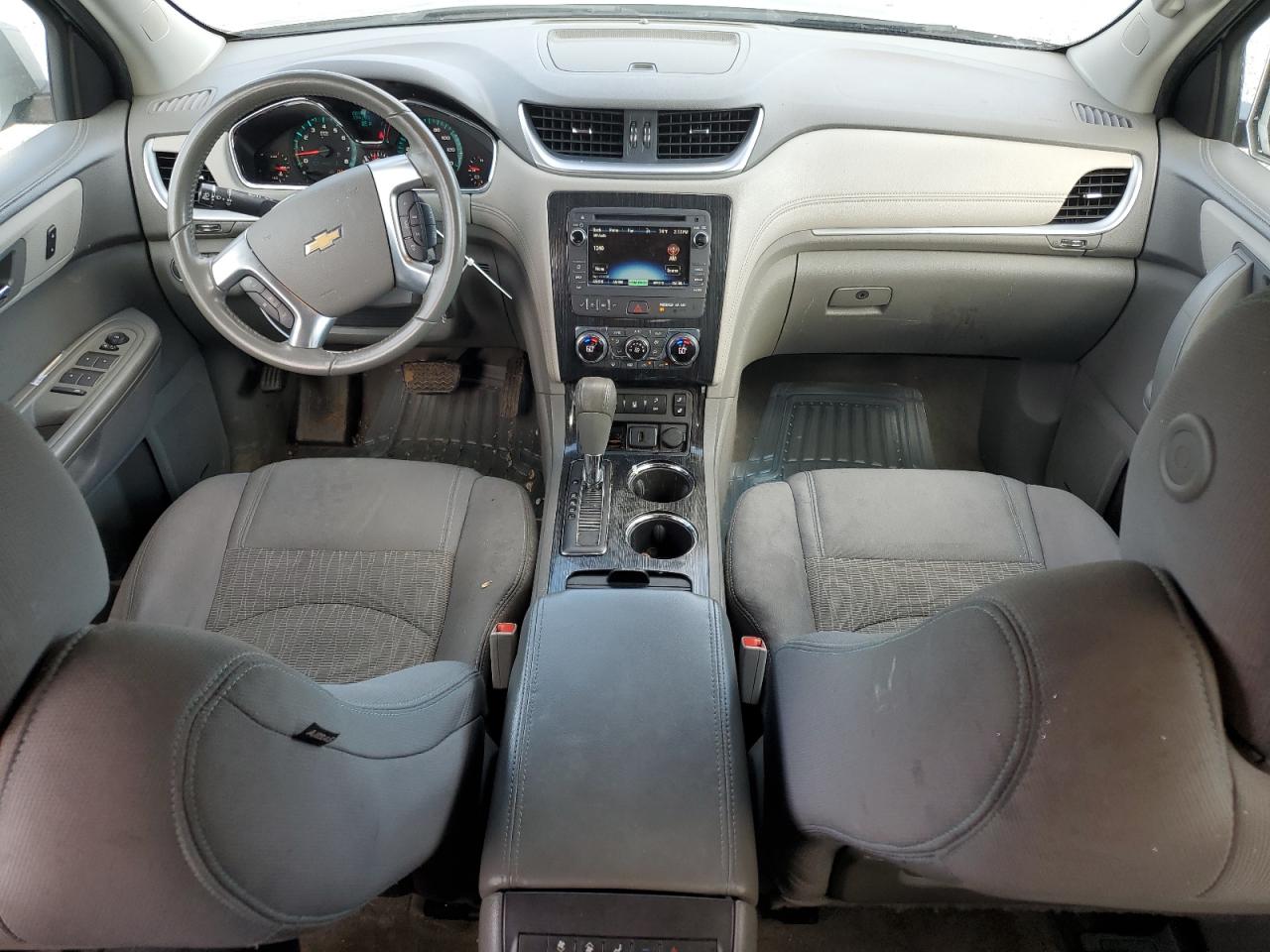 2016 Chevrolet Traverse VIN 1GNKRHKD1GJ150871 Copart auction photo, front end / side damage thumbnail 8