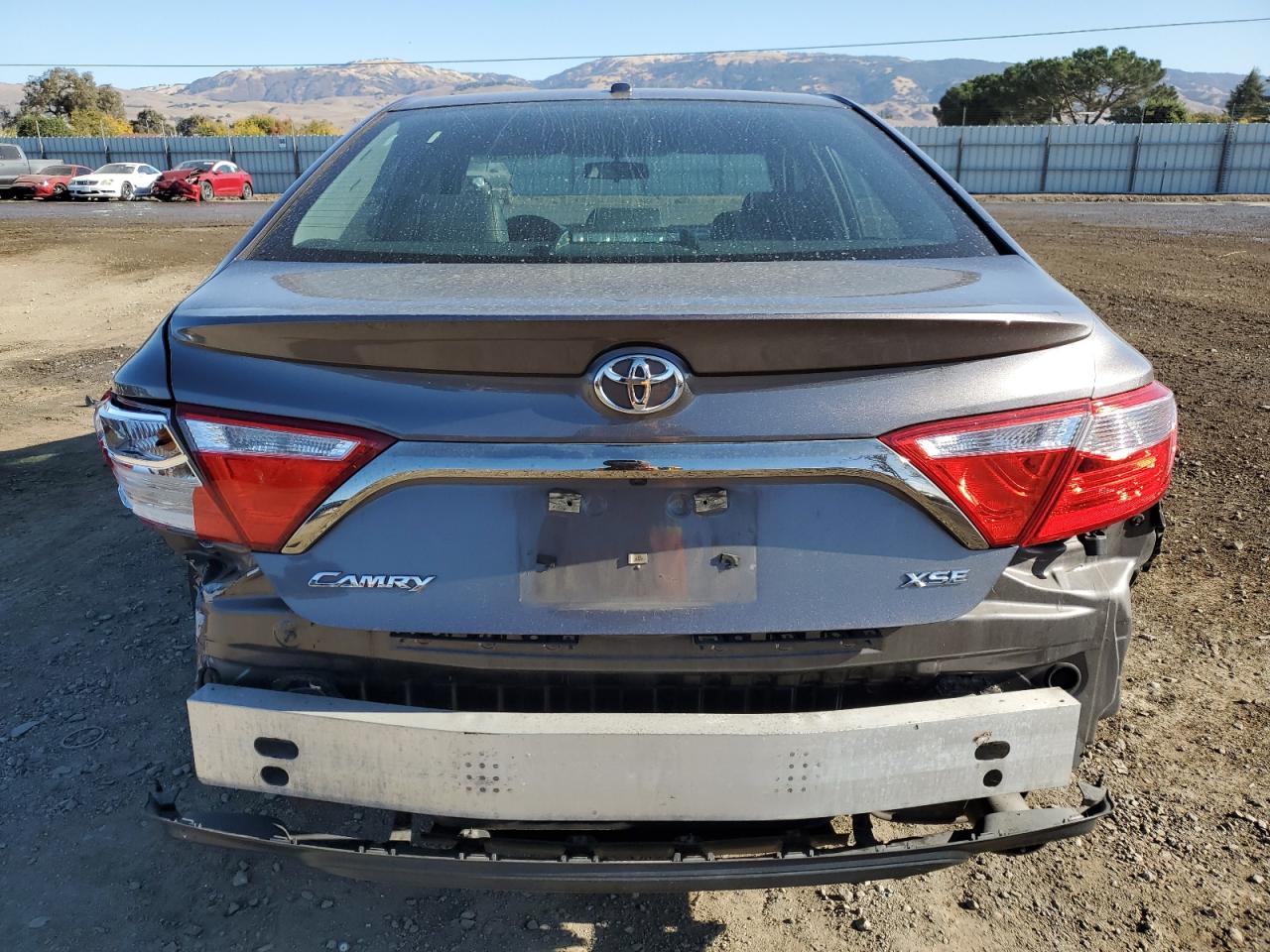 2015 Toyota Camry VIN 4T1BF1FK4FU046563 Copart auction photo, rear end / undercarriage damage thumbnail 6