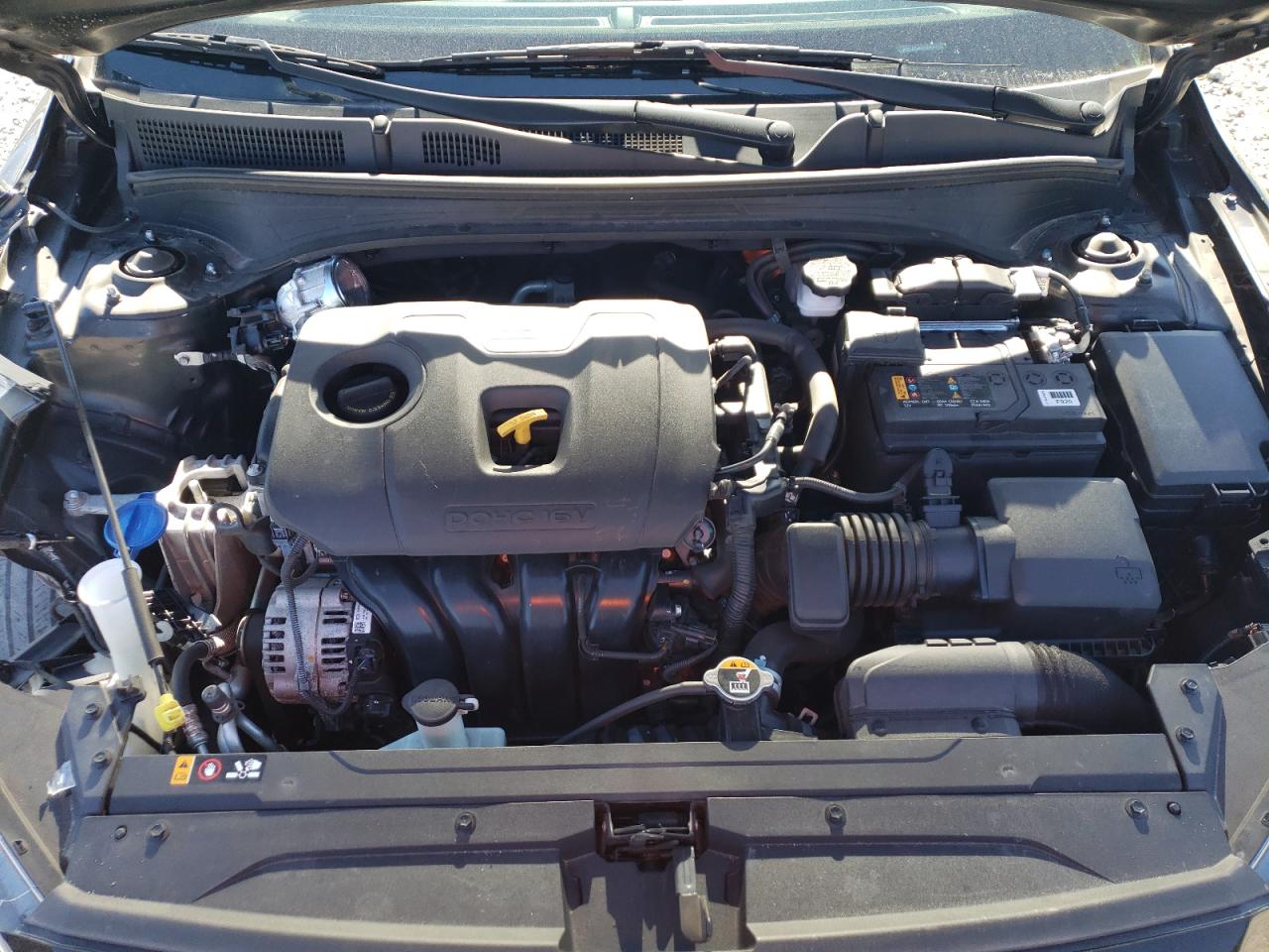 2021 KIA Forte VIN 3KPF24AD8ME353774 Copart auction photo, front end damage thumbnail 11