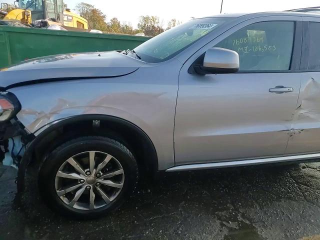 2017 Dodge Durango VIN 1C4RDJAG8HC637855 Copart auction photo, front end / side damage thumbnail 15