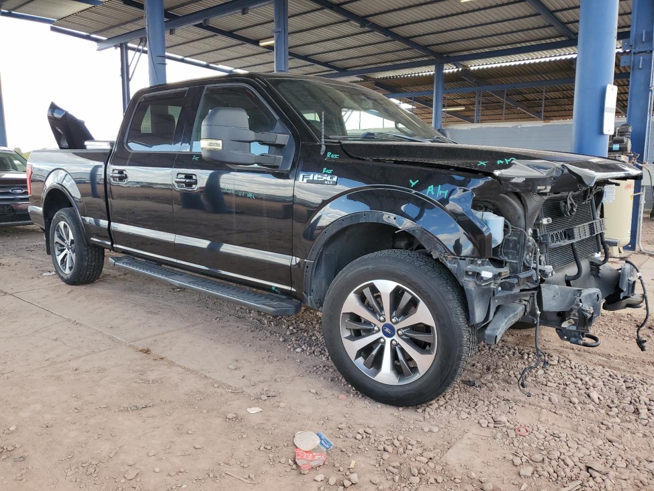 2017 Ford F-150 VIN 1FTFW1EF7HKC21414 Copart auction photo, front end damage thumbnail 4