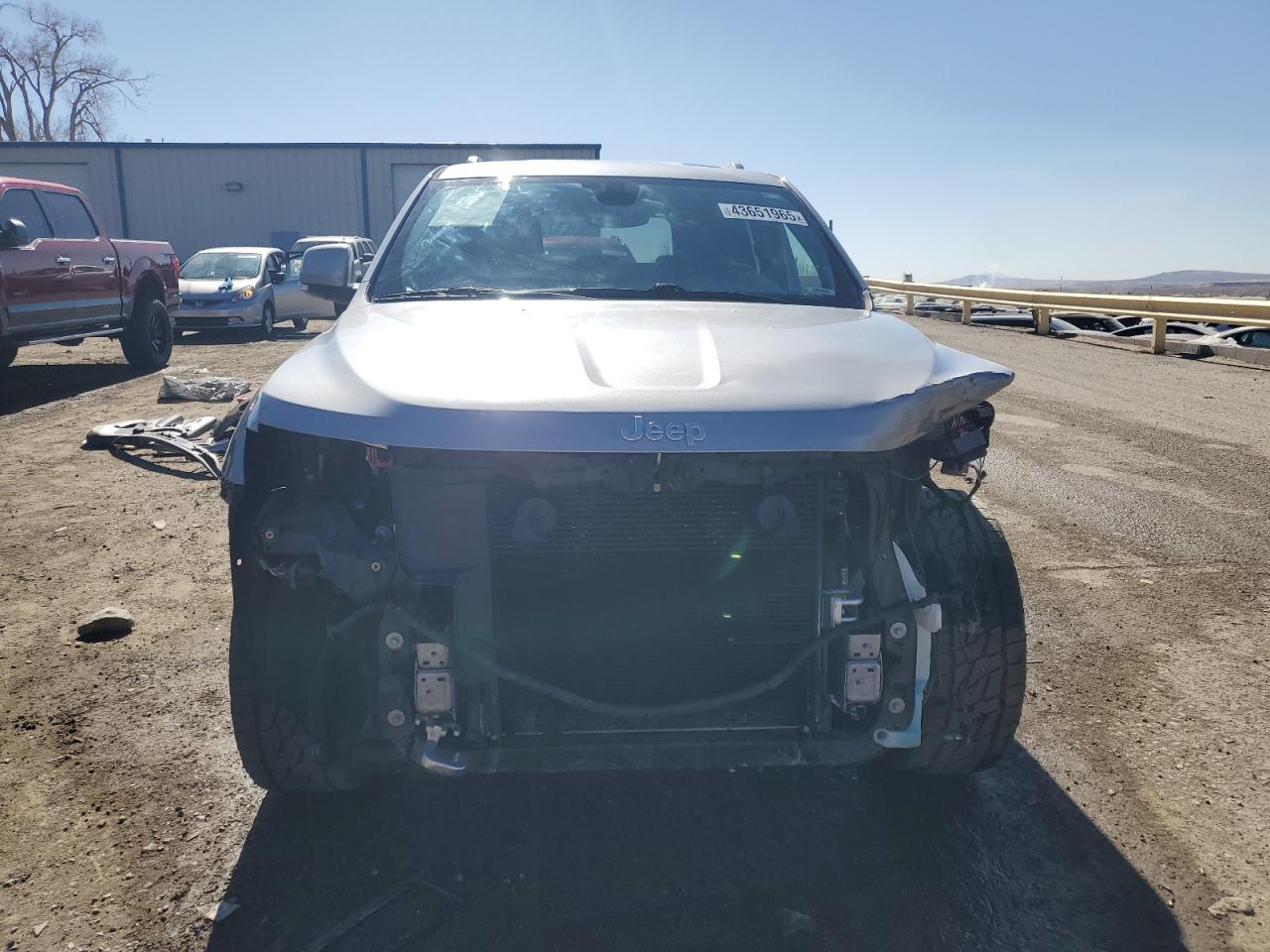2018 Jeep Grand Cherokee VIN 1C4RJFBG1JC324754 Copart auction photo, front end damage thumbnail 5