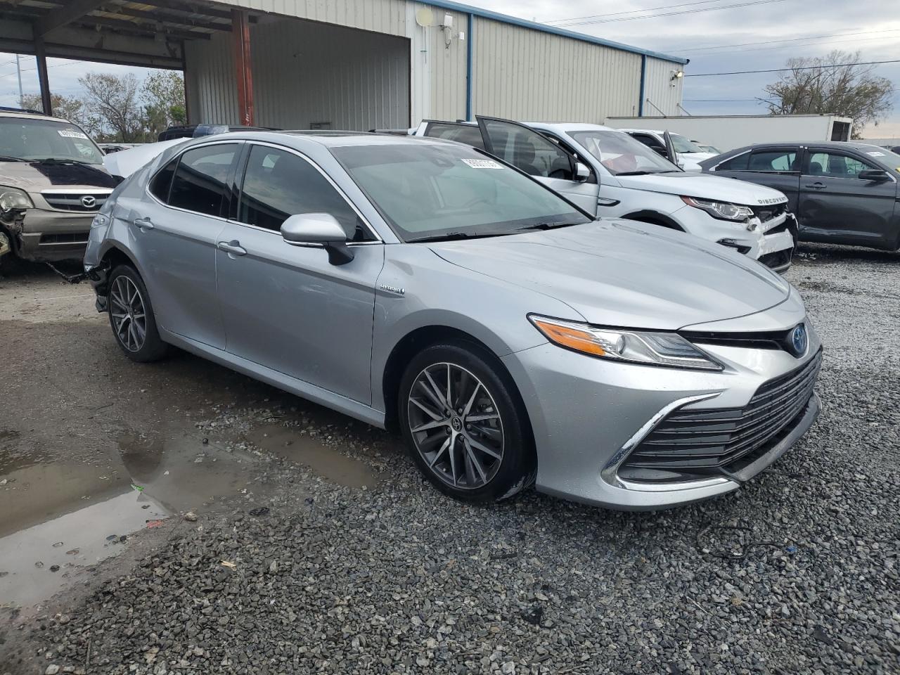 2021 Toyota Camry VIN 4T1F31AK6MU566553 Copart auction photo, rear end damage thumbnail 4