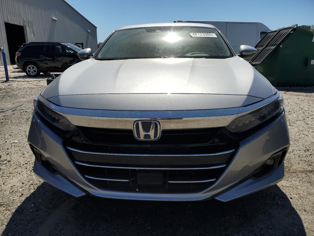 2021 Honda Accord VIN 1HGCV3F92MA009306 Copart auction photo, rear end / minor dent/scratches damage thumbnail 5