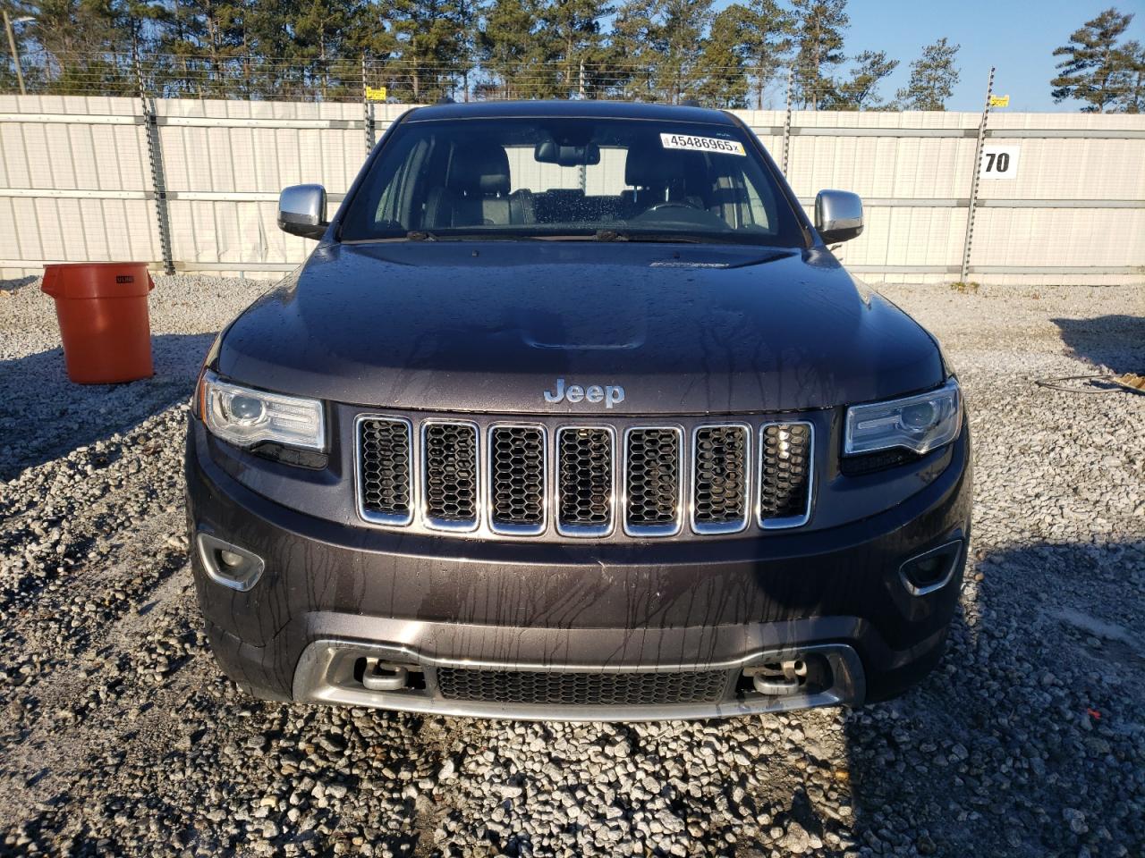 2016 Jeep Grand Cherokee VIN 1C4RJECG3GC339807 Copart auction photo, rear end / side damage thumbnail 5