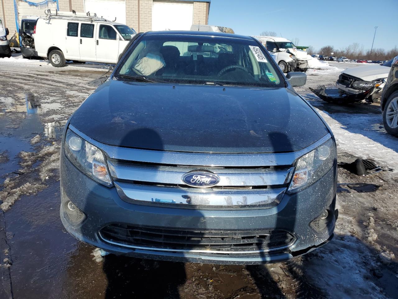 2012 Ford Fusion VIN 3FAHP0HA6CR393525 Copart auction photo, all over damage thumbnail 5