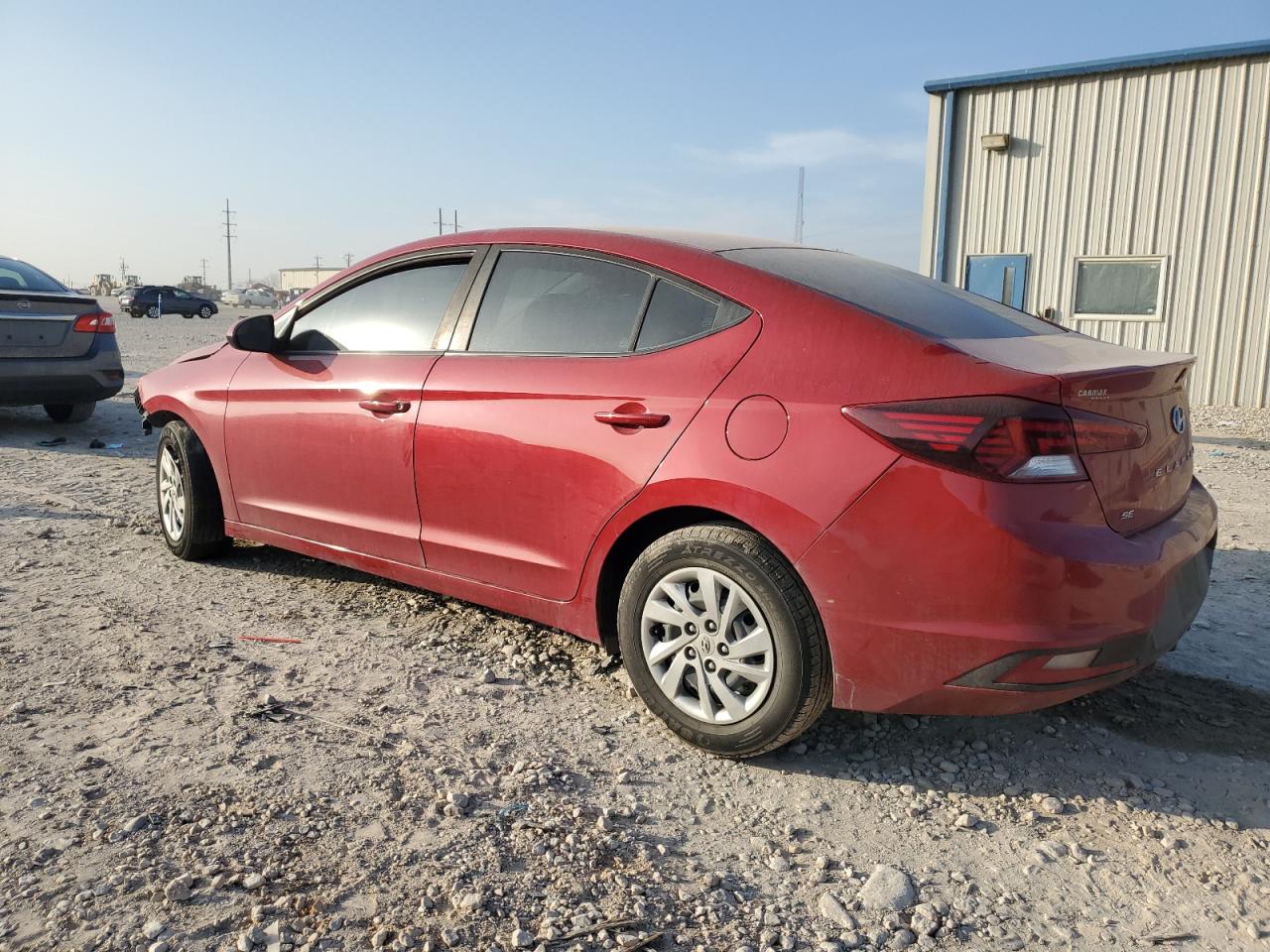 2020 Hyundai Elantra VIN KMHD74LF3LU909525 Copart auction photo, front end / minor dent/scratches damage thumbnail 2