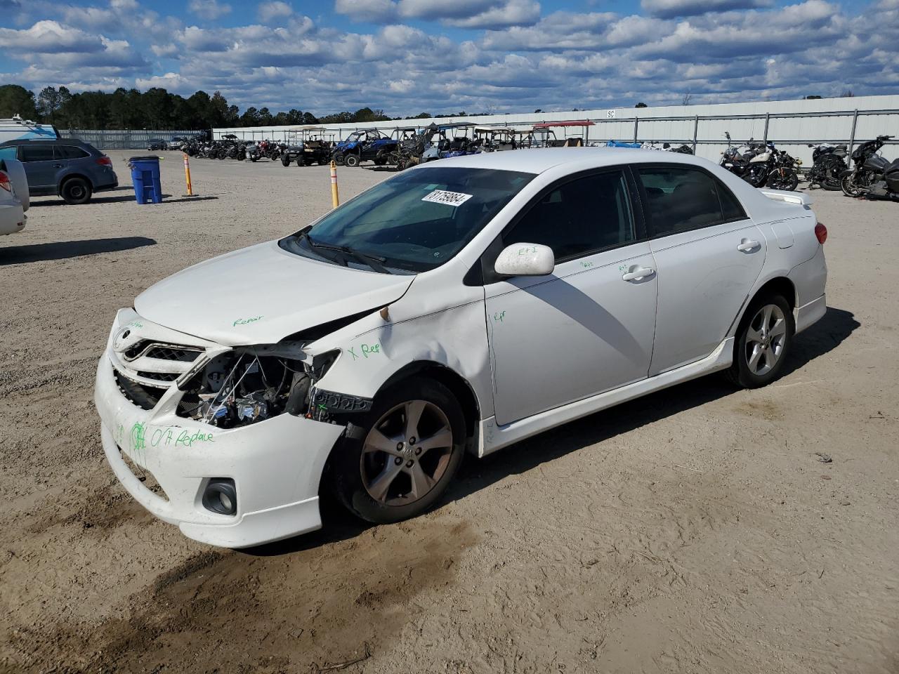 2011 Toyota Corolla VIN 2T1BU4EE7BC729212