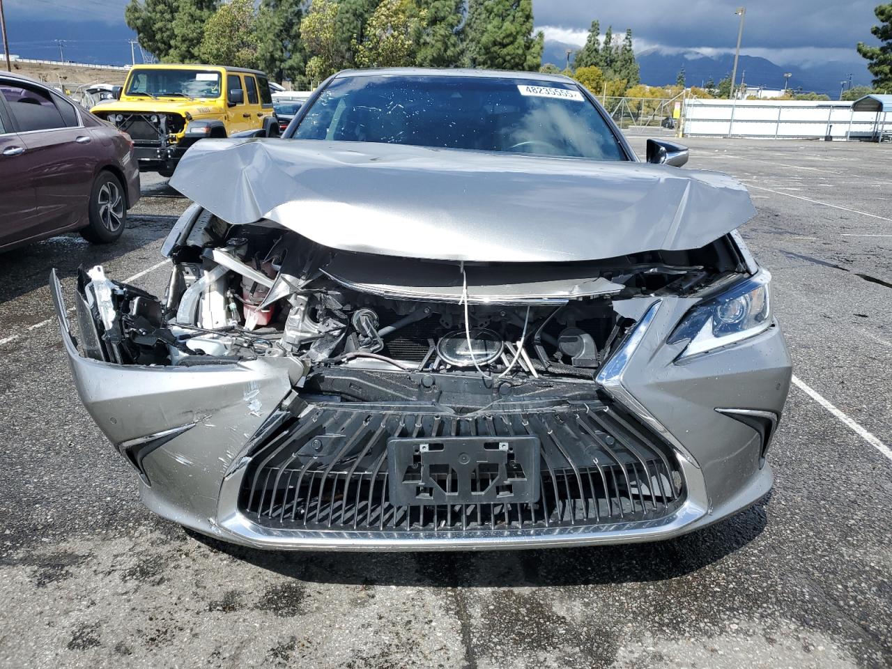 2021 Lexus ES VIN 58ADZ1B10MU107152 Copart auction photo, all over damage thumbnail 5