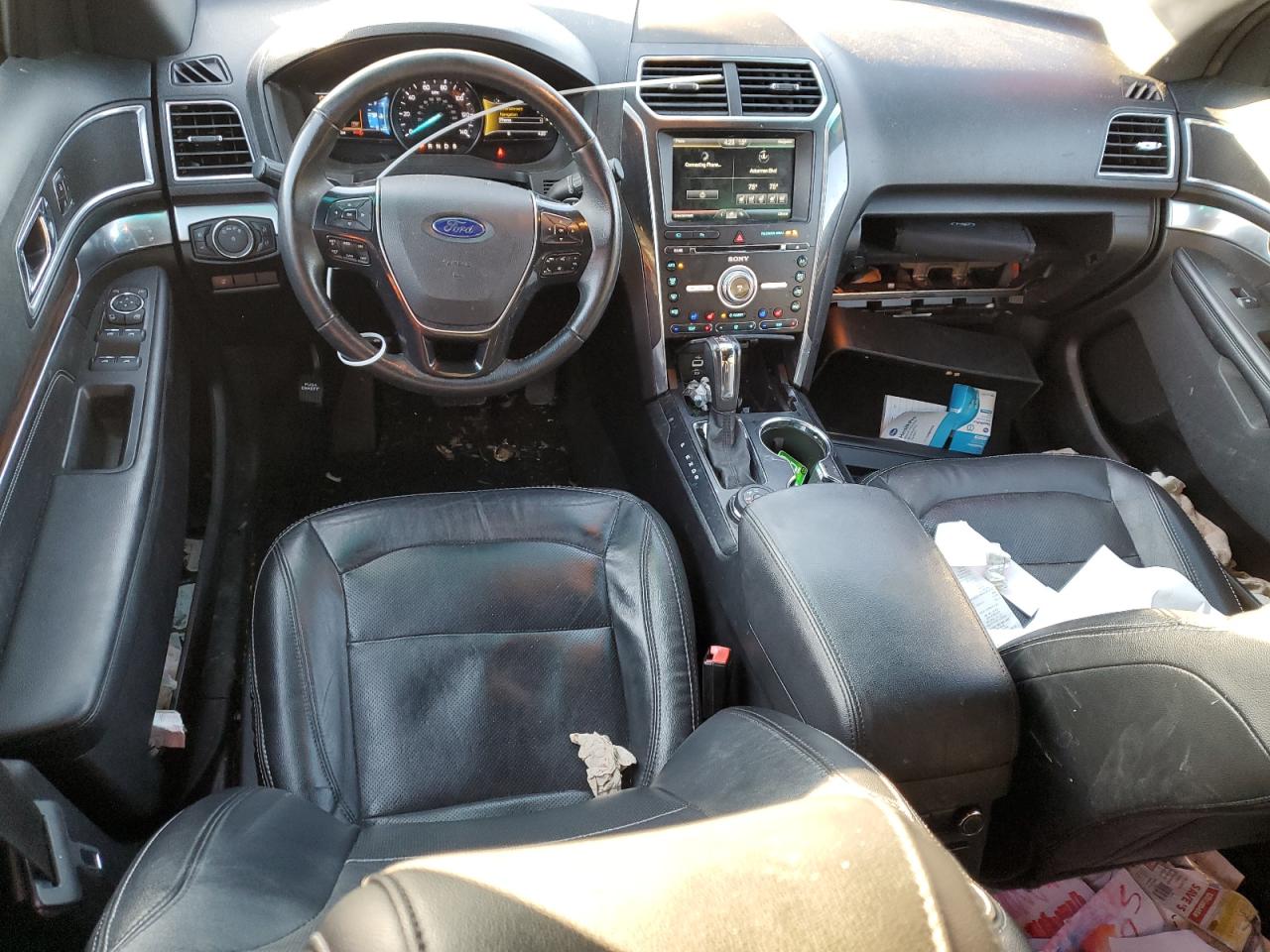 2016 Ford Explorer VIN 1FM5K8F8XGGB27654 Copart auction photo, rear end damage thumbnail 8
