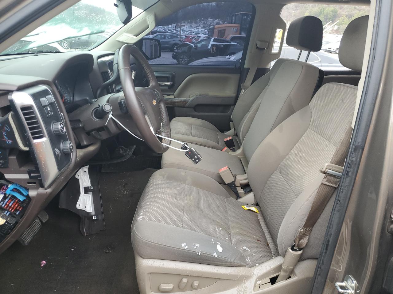 2015 Chevrolet Silverado VIN 3GCUKREC3FG185054 Copart auction photo, water/flood damage thumbnail 7