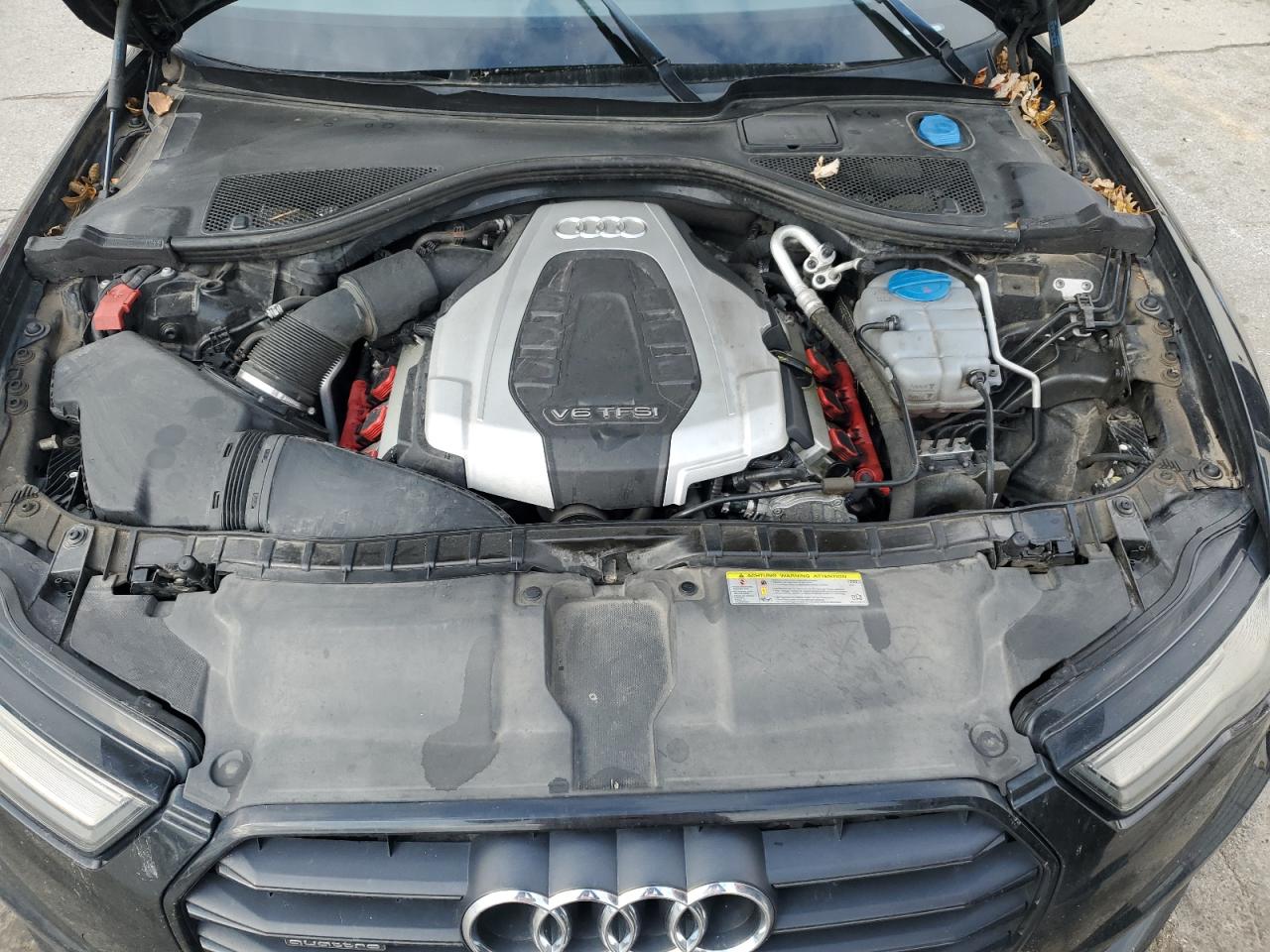 2018 Audi A6 VIN WAUF3AFC0JN078532 Copart auction photo, side / undercarriage damage thumbnail 12