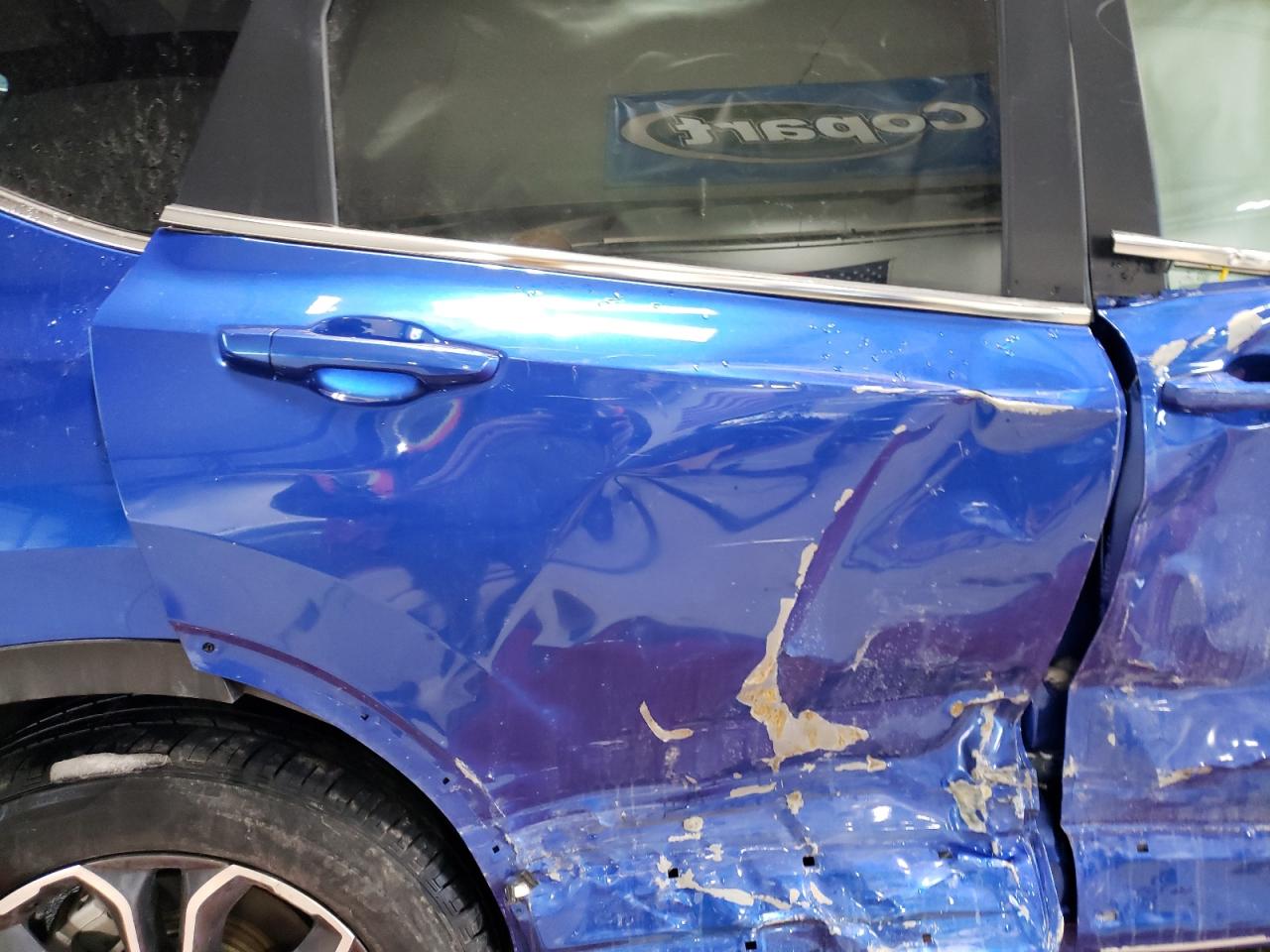 2021 Honda CR-V VIN 7FARW2H54ME018093 Copart auction photo, side damage thumbnail 11