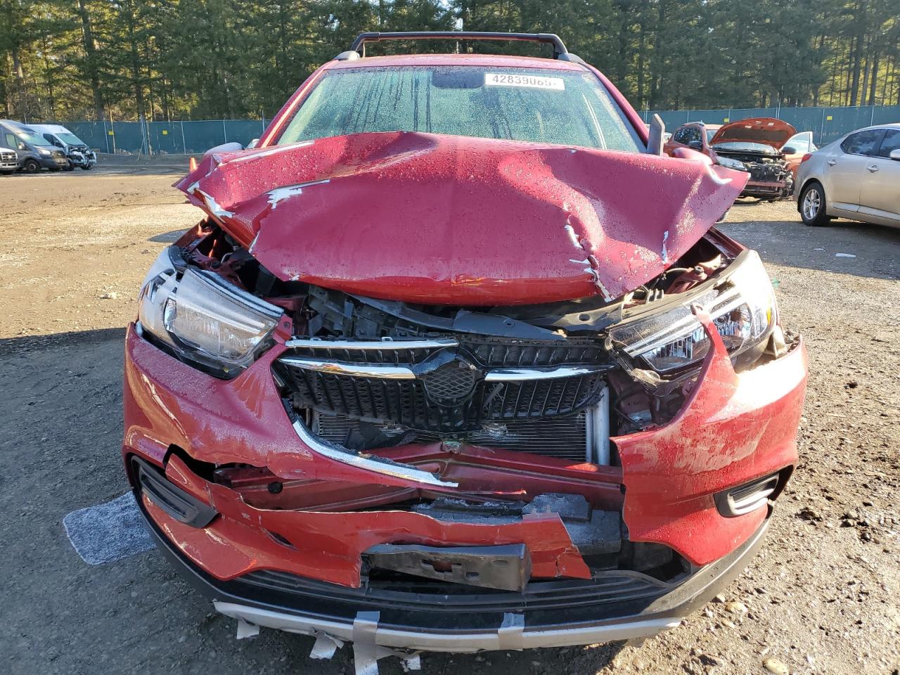 2019 Buick Encore VIN KL4CJASB0KB899989 Copart auction photo, front end damage thumbnail 5