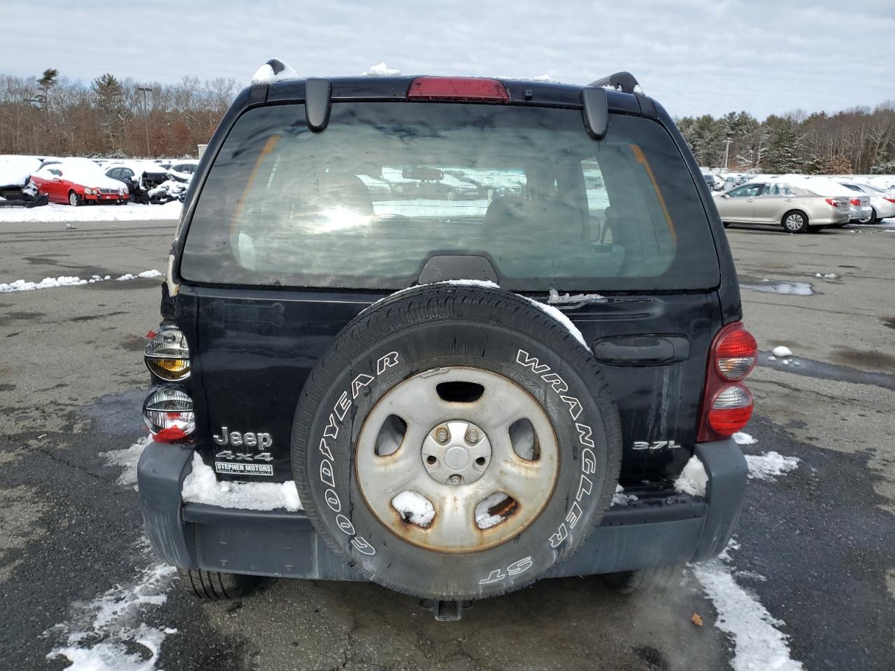 2006 Jeep Liberty (North America) VIN 1J4GL48K06W231080 Copart auction photo, rollover / side damage thumbnail 6