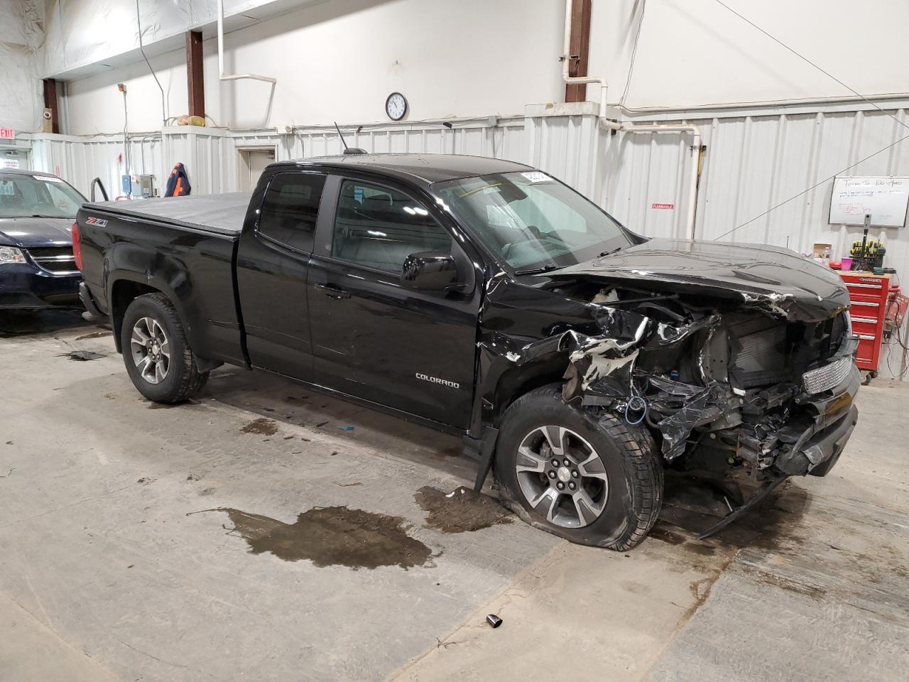 2016 Chevrolet Colorado VIN 1GCHTDE35G1293404 Copart auction photo, front end / side damage thumbnail 4