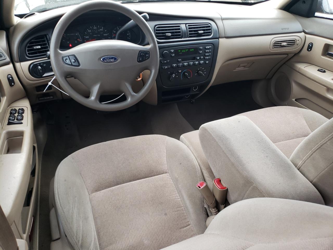 2002 Ford Taurus VIN 1FAFP58232G206714 Copart auction photo, side damage thumbnail 8