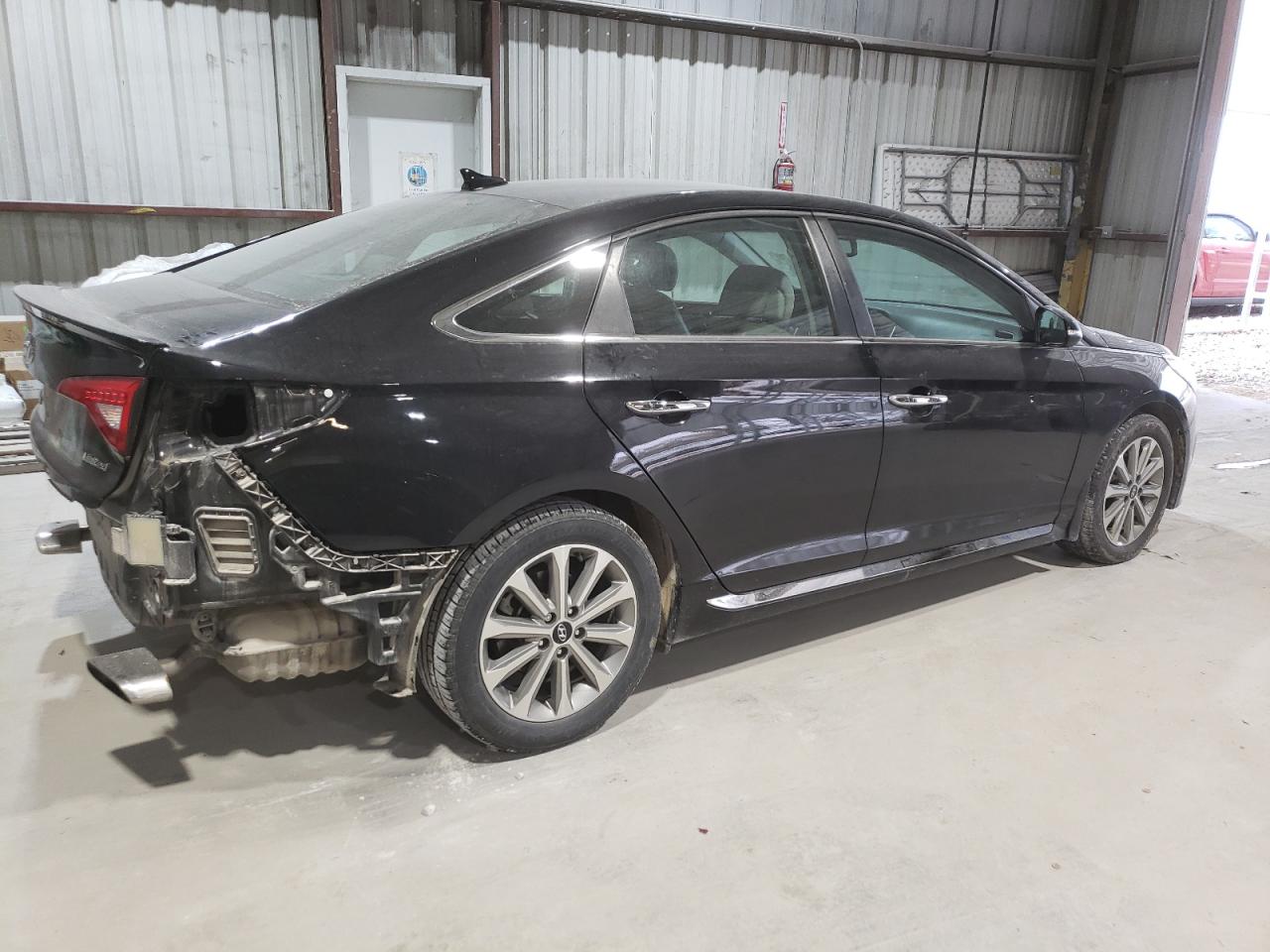 2017 Hyundai Sonata VIN 5NPE34AF3HH486907 Copart auction photo, rear end / side damage thumbnail 3