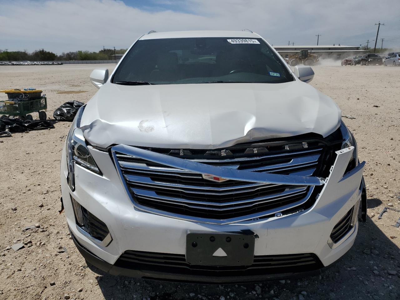 2019 Cadillac XT5 VIN 1GYKNARS0KZ121284 Copart auction photo, front end damage thumbnail 5