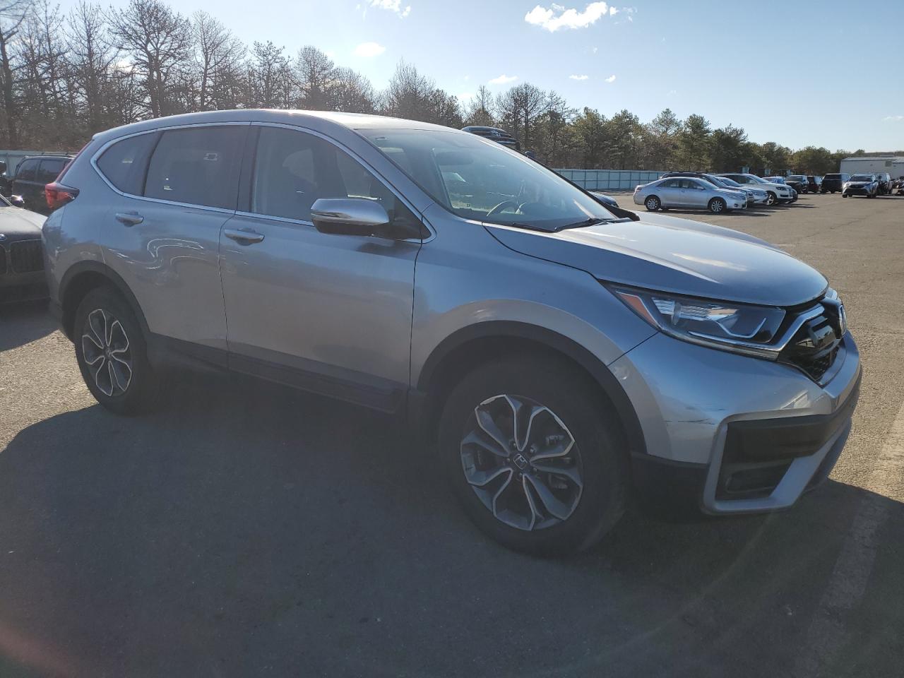 2022 Honda CR-V VIN 2HKRW2H55NH657985 Copart auction photo, side / minor dent/scratches damage thumbnail 4