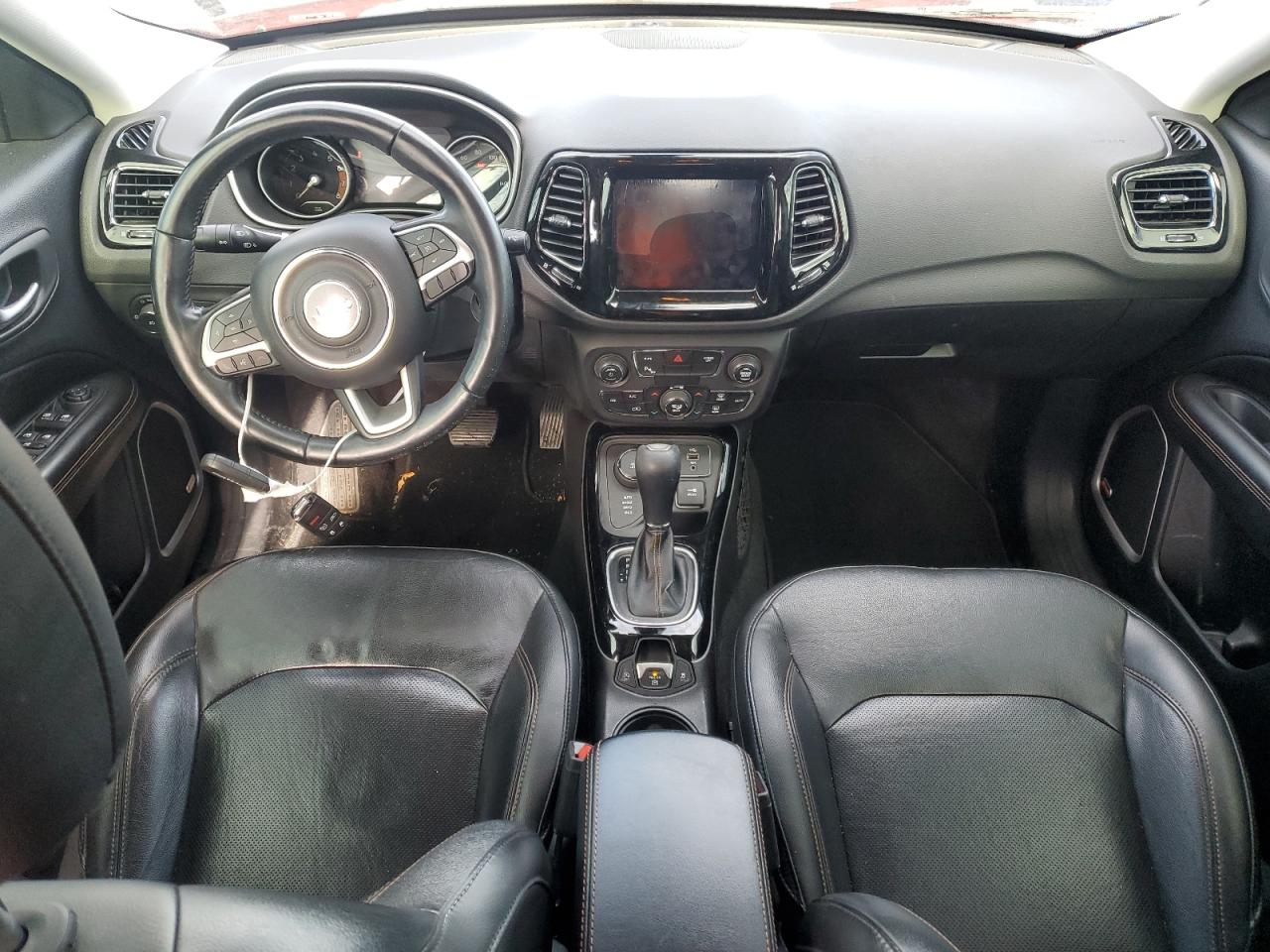 2018 Jeep Compass VIN 3C4NJDCB5JT245324 Copart auction photo, all over damage thumbnail 8