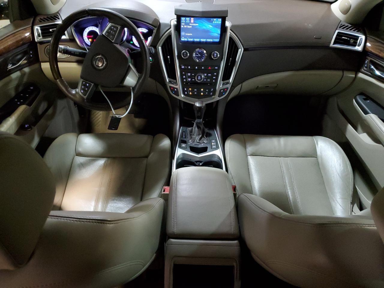 2012 Cadillac SRX VIN 3GYFNAE30CS544381 Copart auction photo, rear end / front end damage thumbnail 8