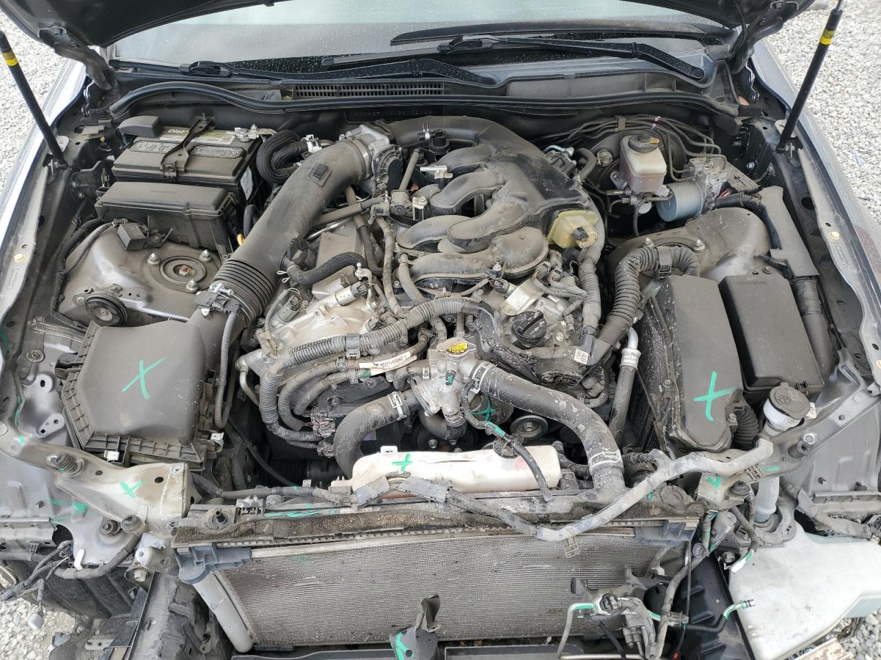 2014 Lexus IS VIN JTHBF1D2XE5035422 Copart auction photo, front end damage thumbnail 11