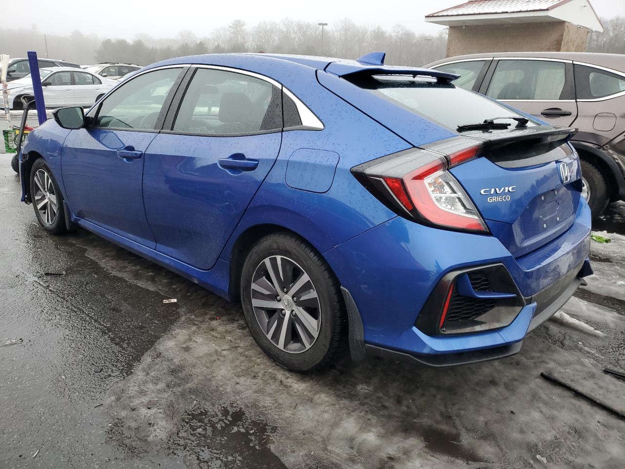 2020 Honda Civic VIN SHHFK7H3XLU421126 Copart auction photo, side / front end damage thumbnail 2