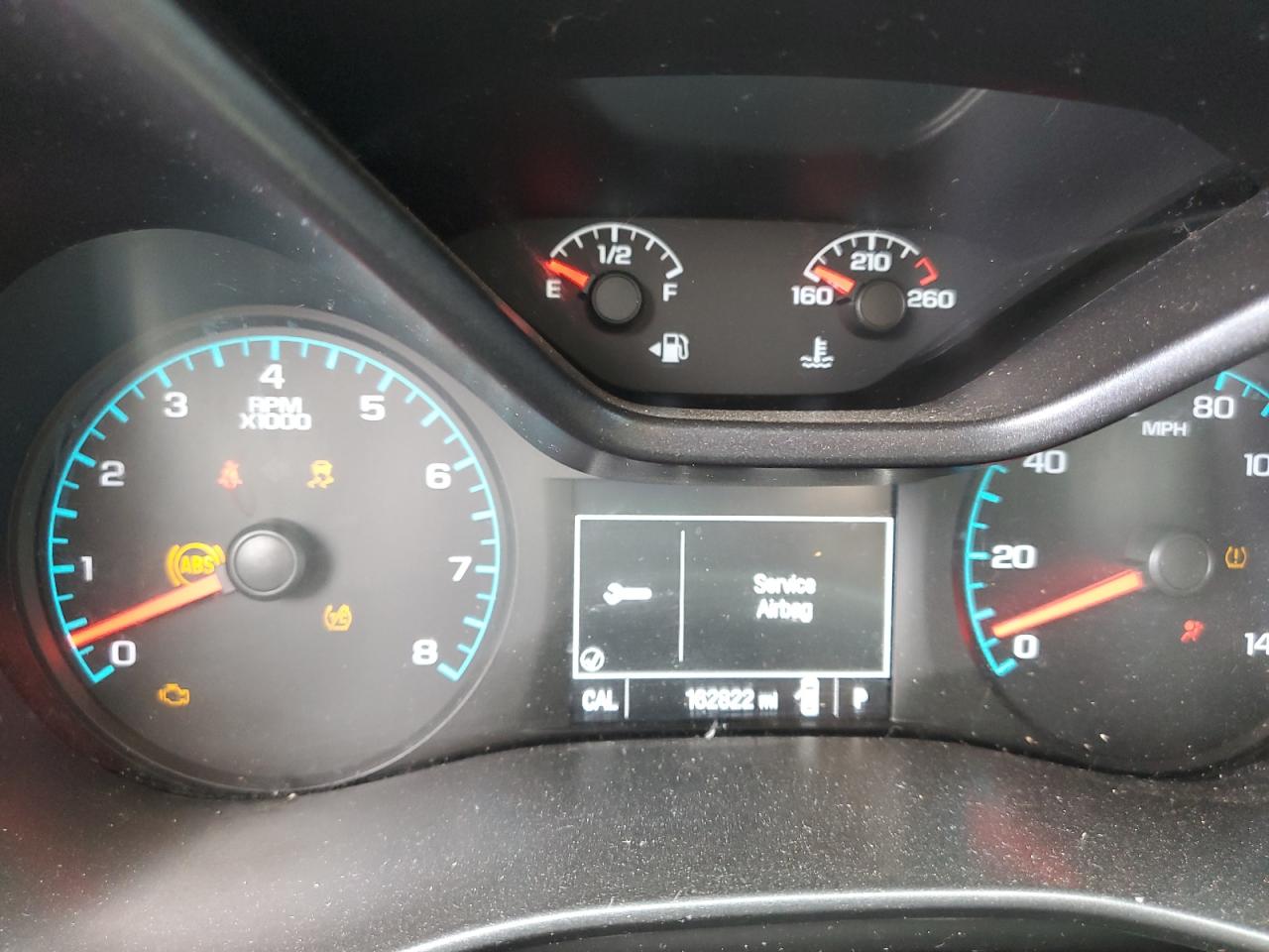 2016 Chevrolet Colorado VIN 1GCGSBEA1G1387670 Copart auction photo, front end / side damage thumbnail 9
