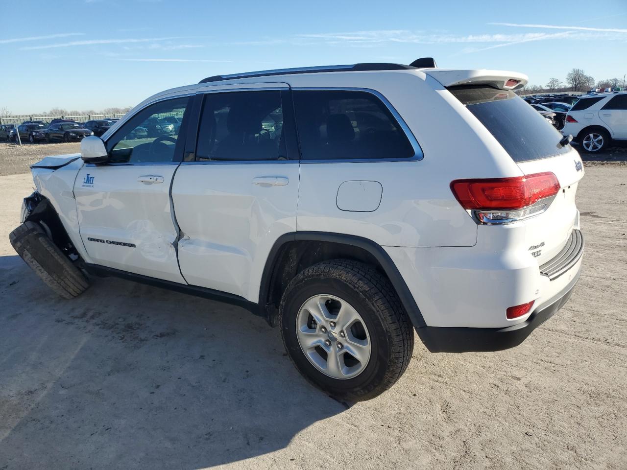 2017 Jeep Grand Cherokee VIN 1C4RJFAG0HC694010 Copart auction photo, front end / side damage thumbnail 2