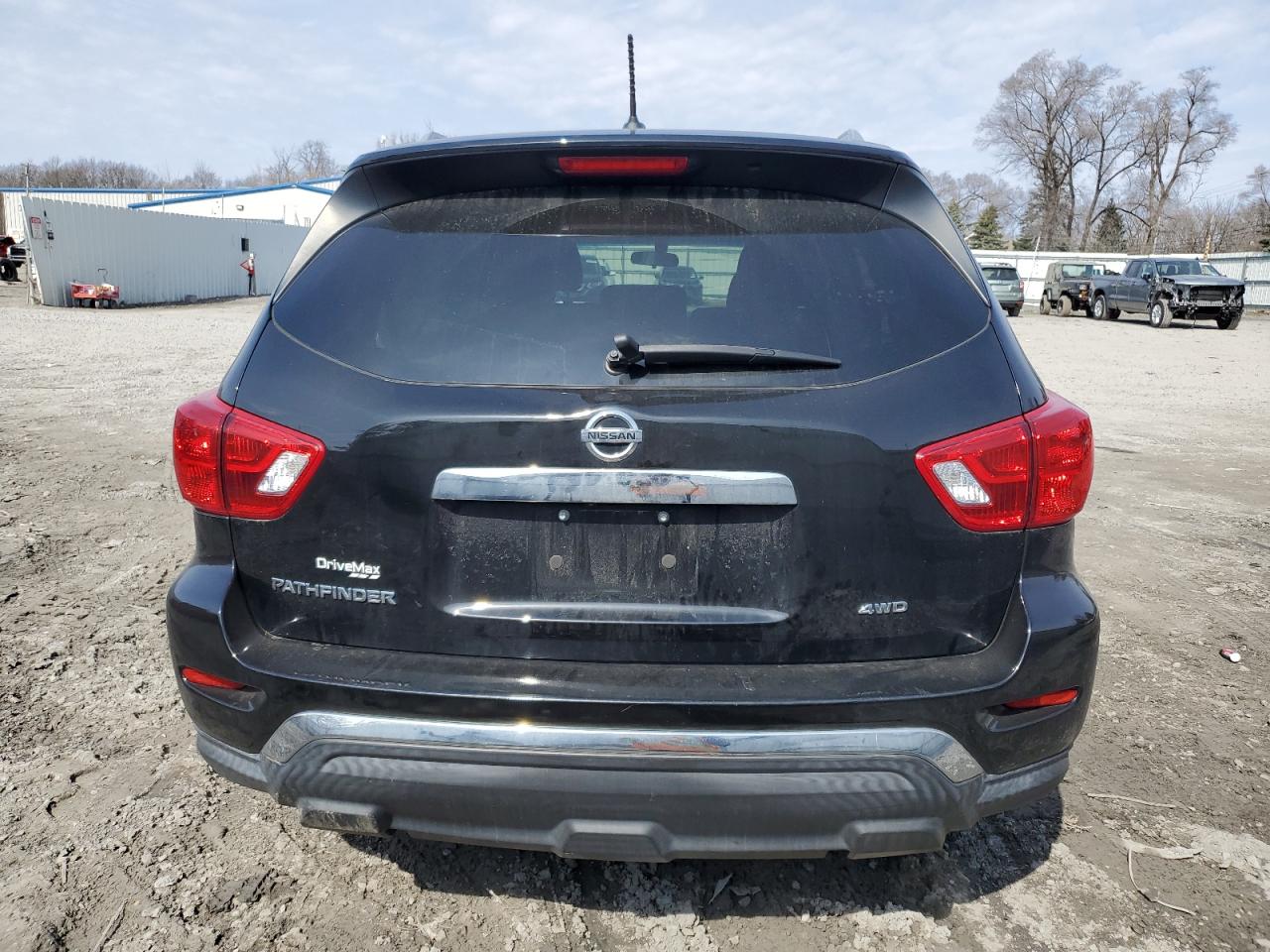 2017 Nissan Pathfinder VIN 5N1DR2MM5HC660380 Copart auction photo, side / front end damage thumbnail 6
