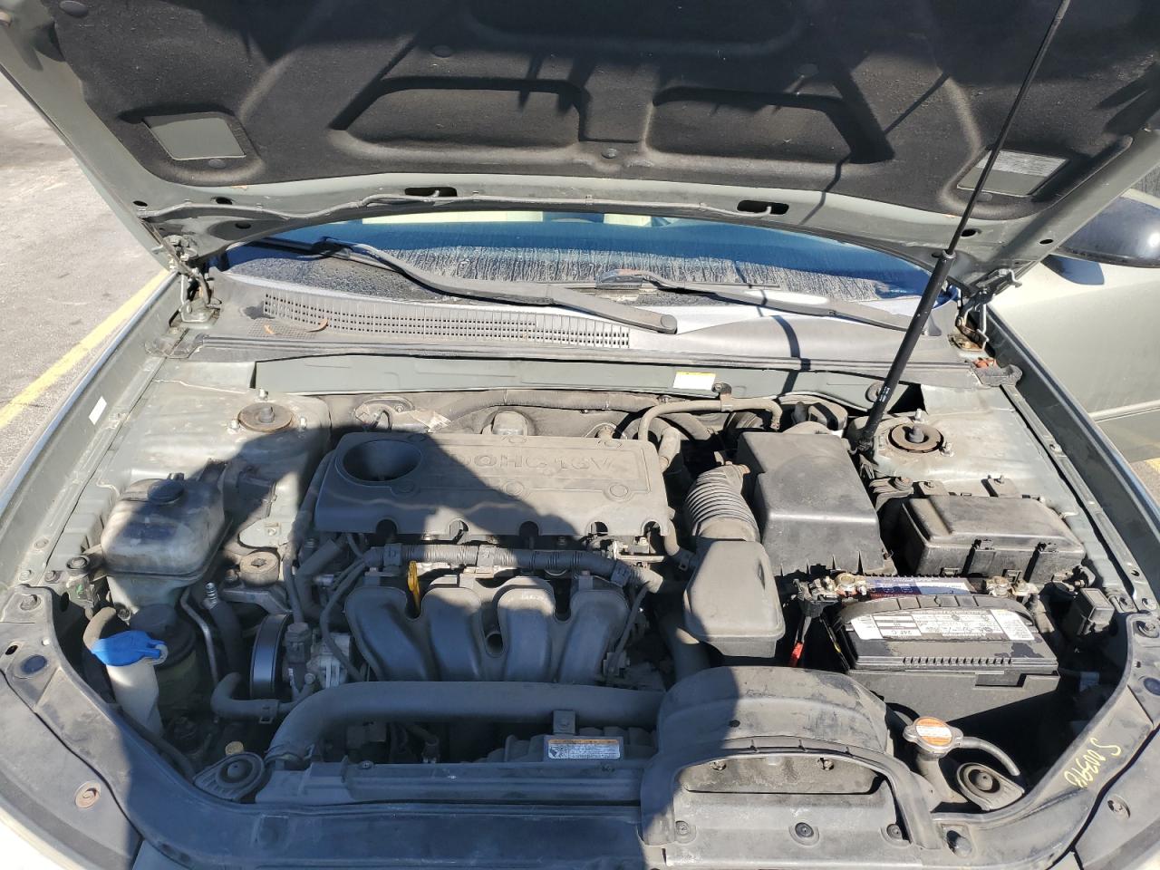 2009 Hyundai Sonata VIN 5NPET46C89H410504 Copart auction photo, mechanical damage thumbnail 11