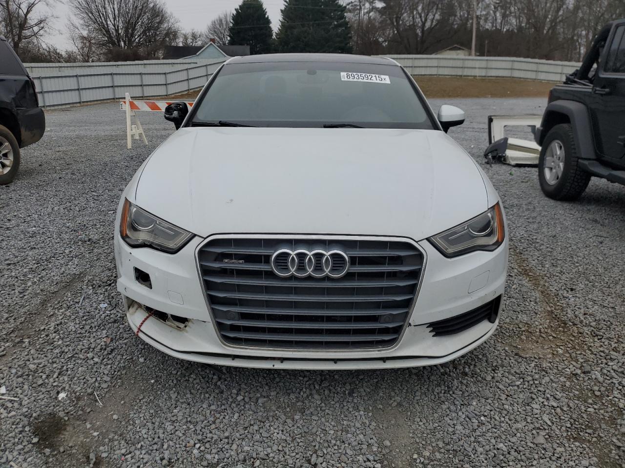 2016 Audi A3 VIN WAUE8GFF7G1055856 Copart auction photo, front end damage thumbnail 5