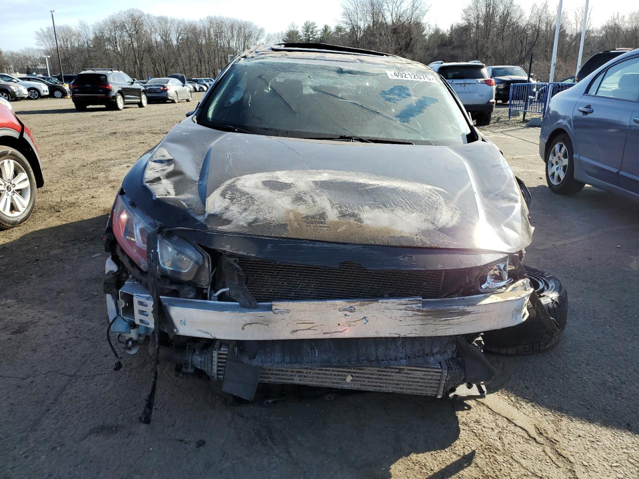2017 Honda Civic VIN SHHFK7H53HU408484 Copart auction photo, rollover damage thumbnail 5