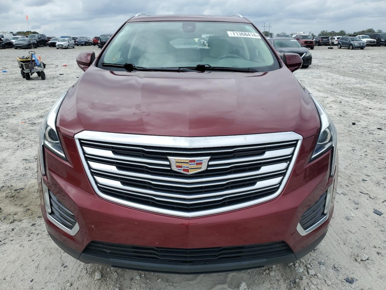 2017 Cadillac XT5 VIN 1GYKNBRS8HZ190545 Copart auction photo, rear end / minor dent/scratches damage thumbnail 5