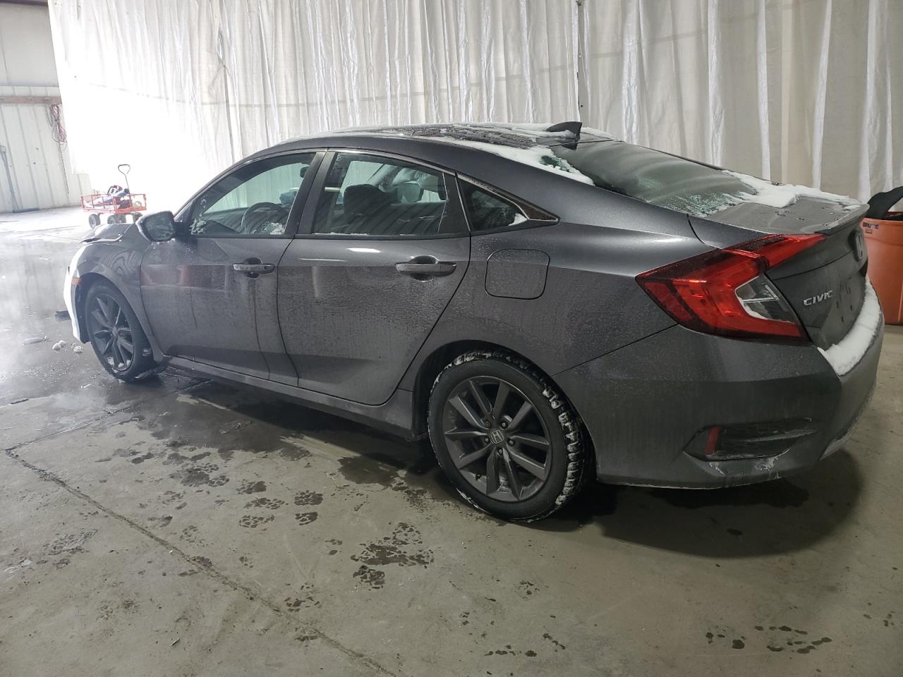 2019 Honda Civic VIN 19XFC1F31KE208438 Copart auction photo, front end damage thumbnail 2