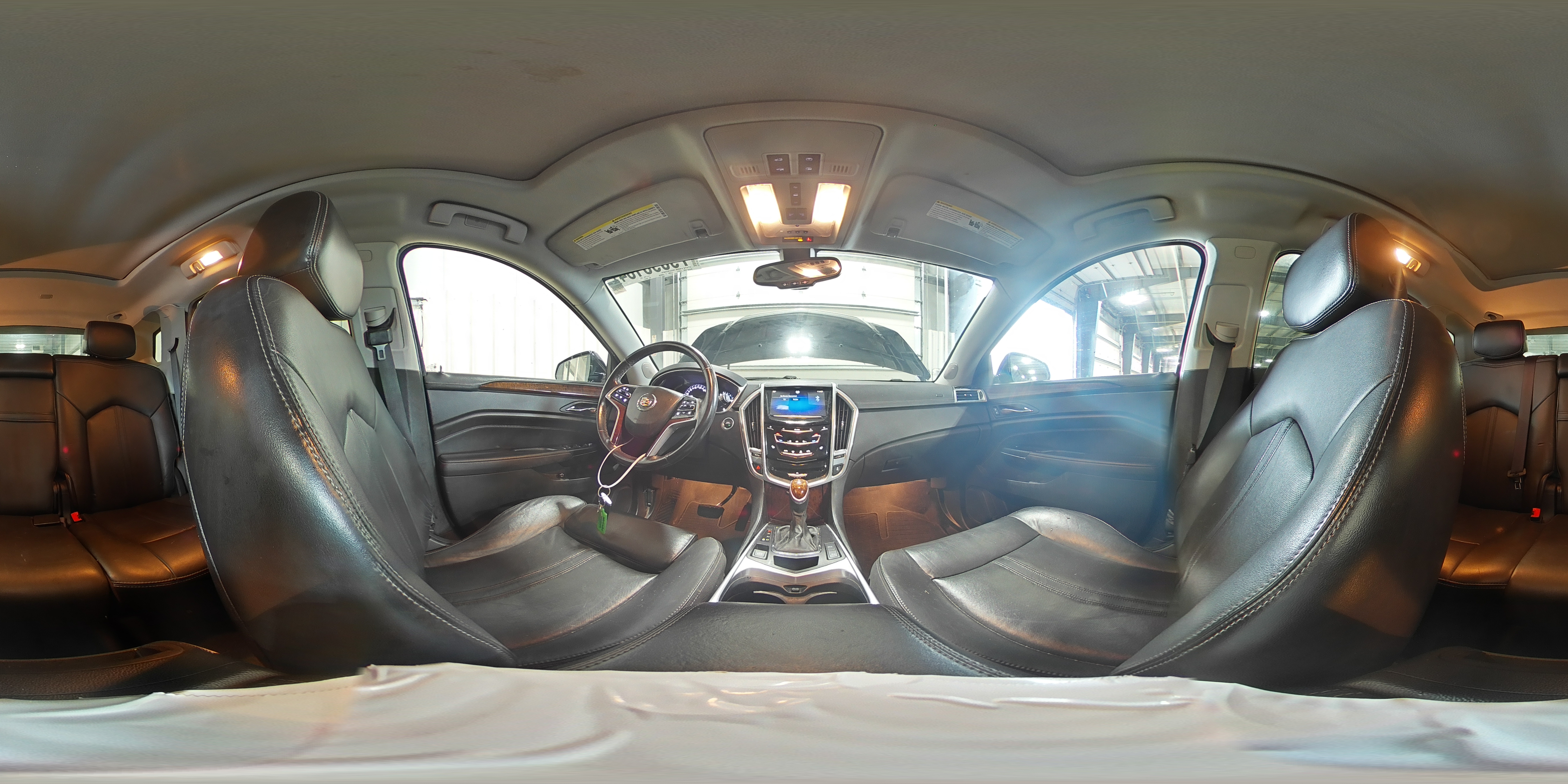 2013 Cadillac SRX VIN 3GYFNGE37DS580010 Copart auction photo, side damage thumbnail 14