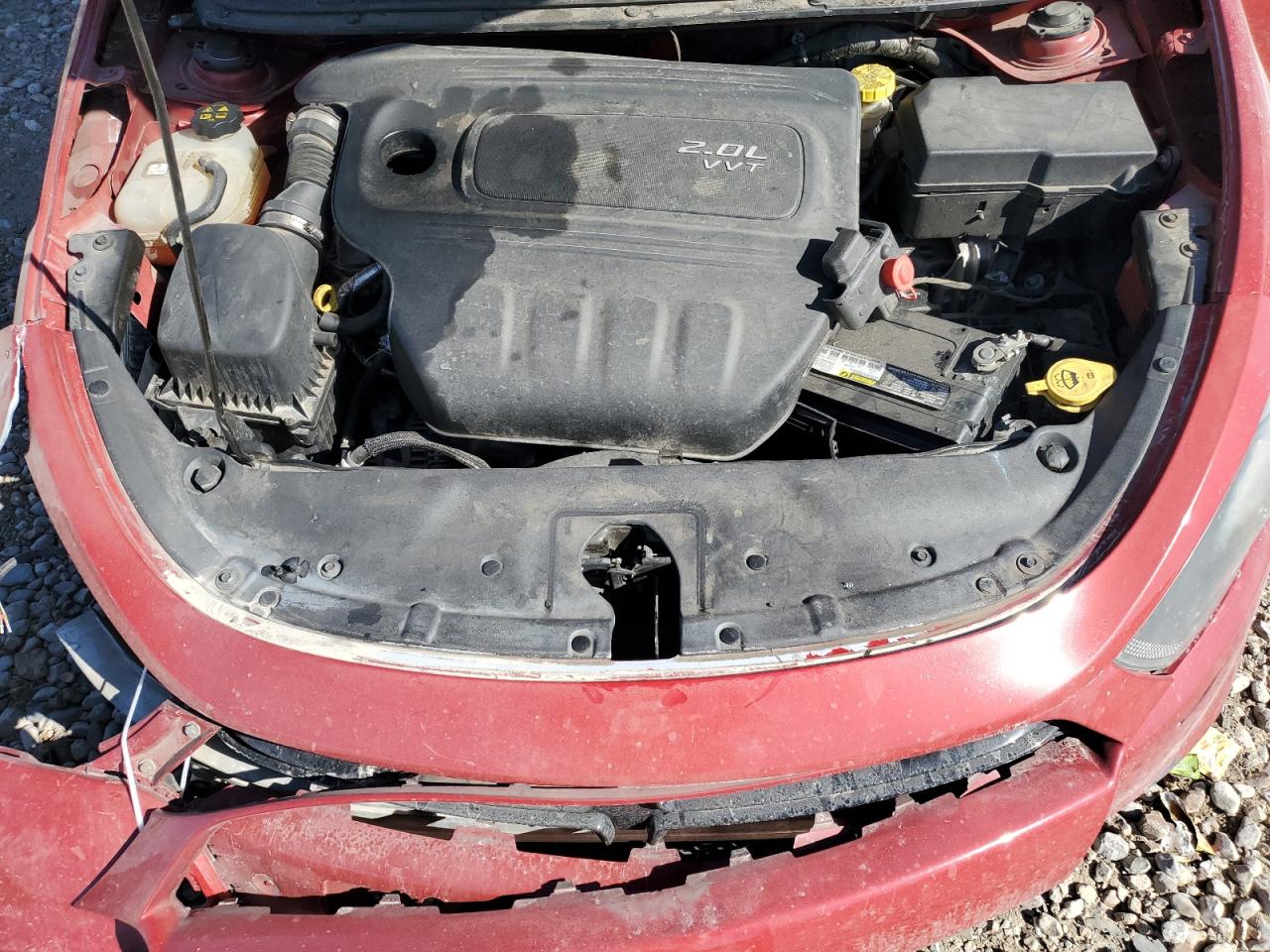 2013 Dodge Dart VIN 1C3CDFBA8DD287889 Copart auction photo, front end / side damage thumbnail 13