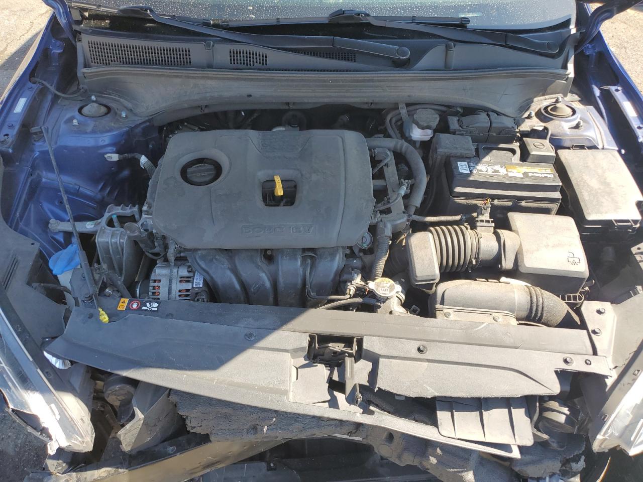 2021 KIA Forte VIN 3KPF34AD9ME321025 Copart auction photo, front end damage thumbnail 11