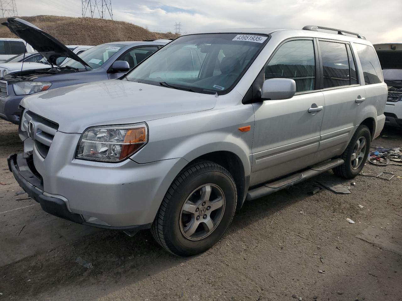 2007 Honda Pilot VIN 5FNYF18537B016843