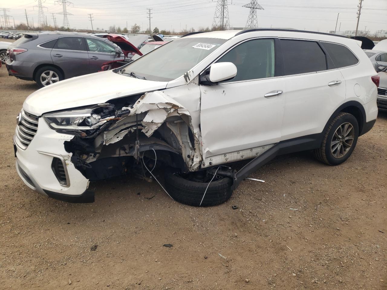 2017 Hyundai Santa Fe VIN KM8SMDHF0HU168038