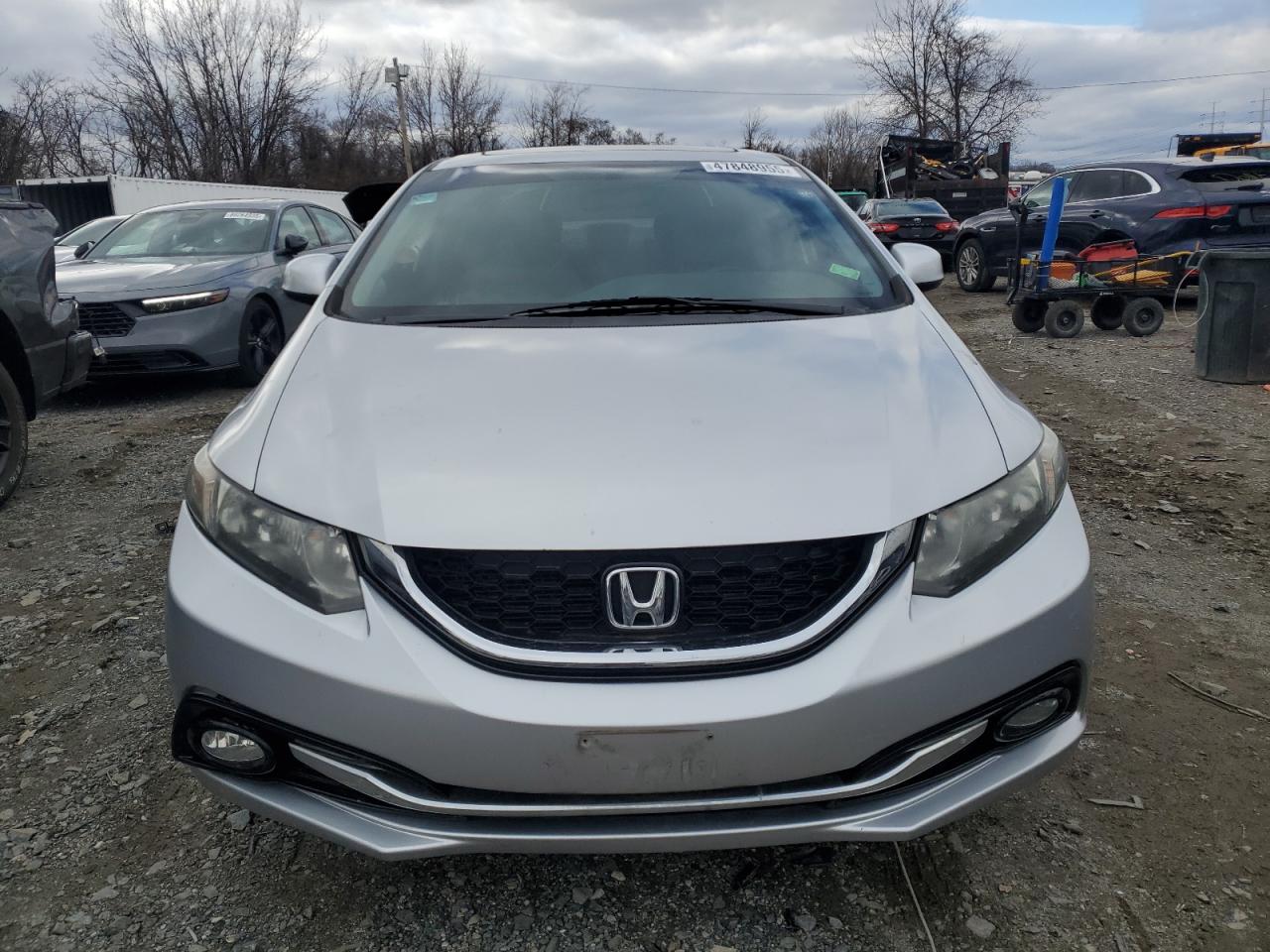 2013 Honda Civic VIN 19XFB2F91DE261964 Copart auction photo, front end / minor dent/scratches damage thumbnail 5