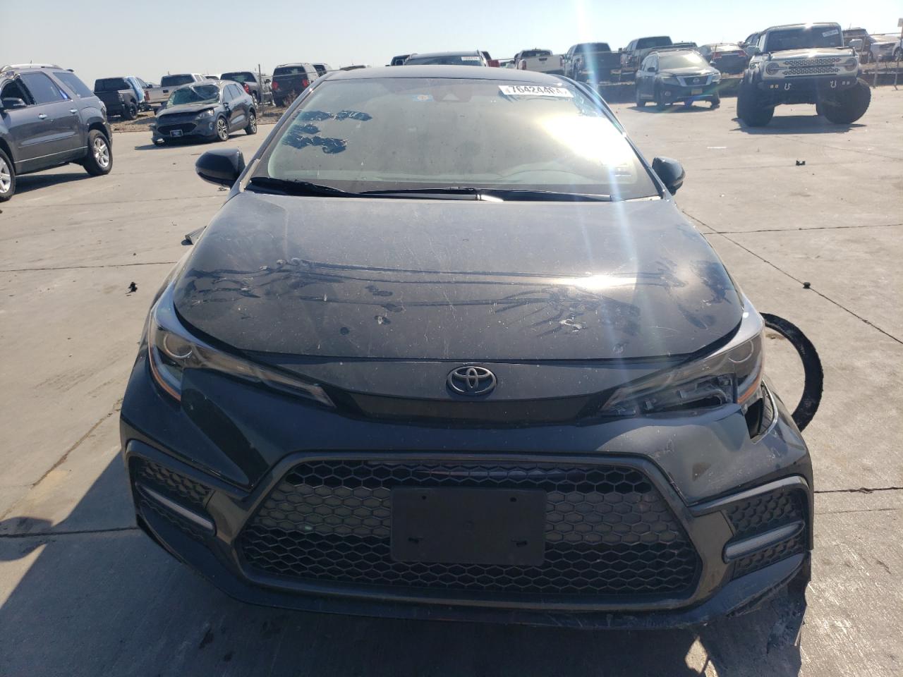 2022 Toyota Corolla VIN 5YFS4MCE2NP128328 Copart auction photo, all over damage thumbnail 5