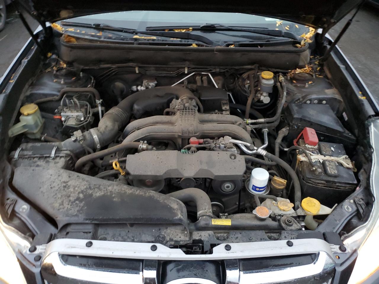 2014 Subaru Outback VIN 4S4BRCCC4E3316900 Copart auction photo, rear end damage thumbnail 12