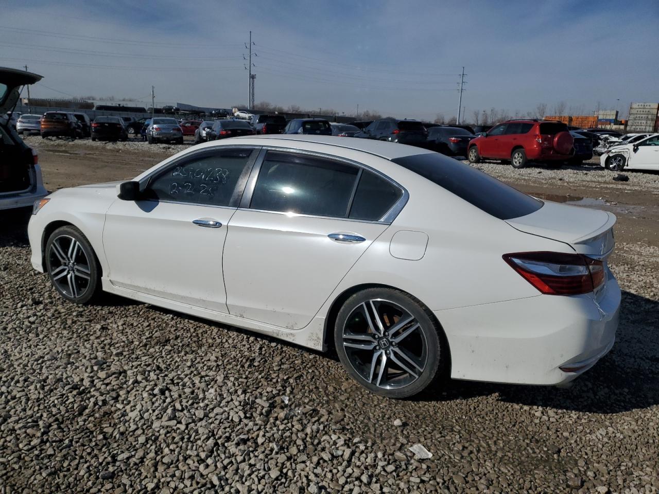 2016 Honda Accord VIN 1HGCR2F69GA203131 Copart auction photo, rear end damage thumbnail 2